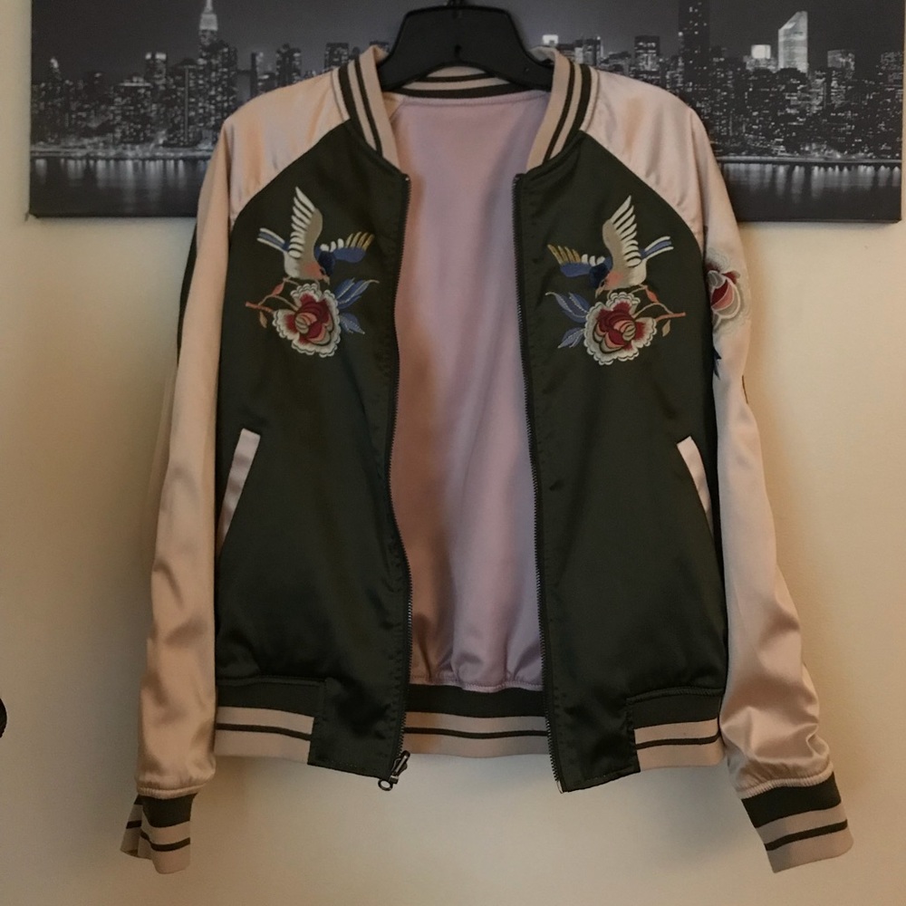 Reversible Bomber/Varsity Jacket